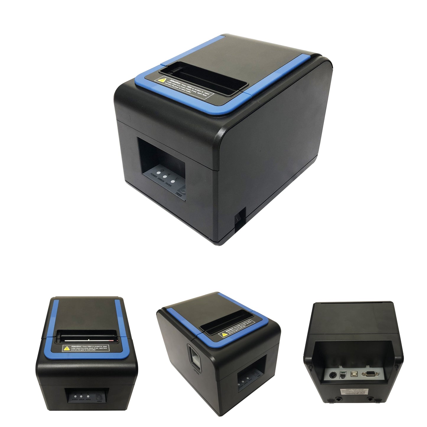 AXP-V320M - Thermal POS Printer Receipt Printer Portable Printer, 80mm Auto-Cutter 200mm/sec High-Speed with USB Port Great for Restaurant Shop Home Business ESC/POS Support Linux Windows