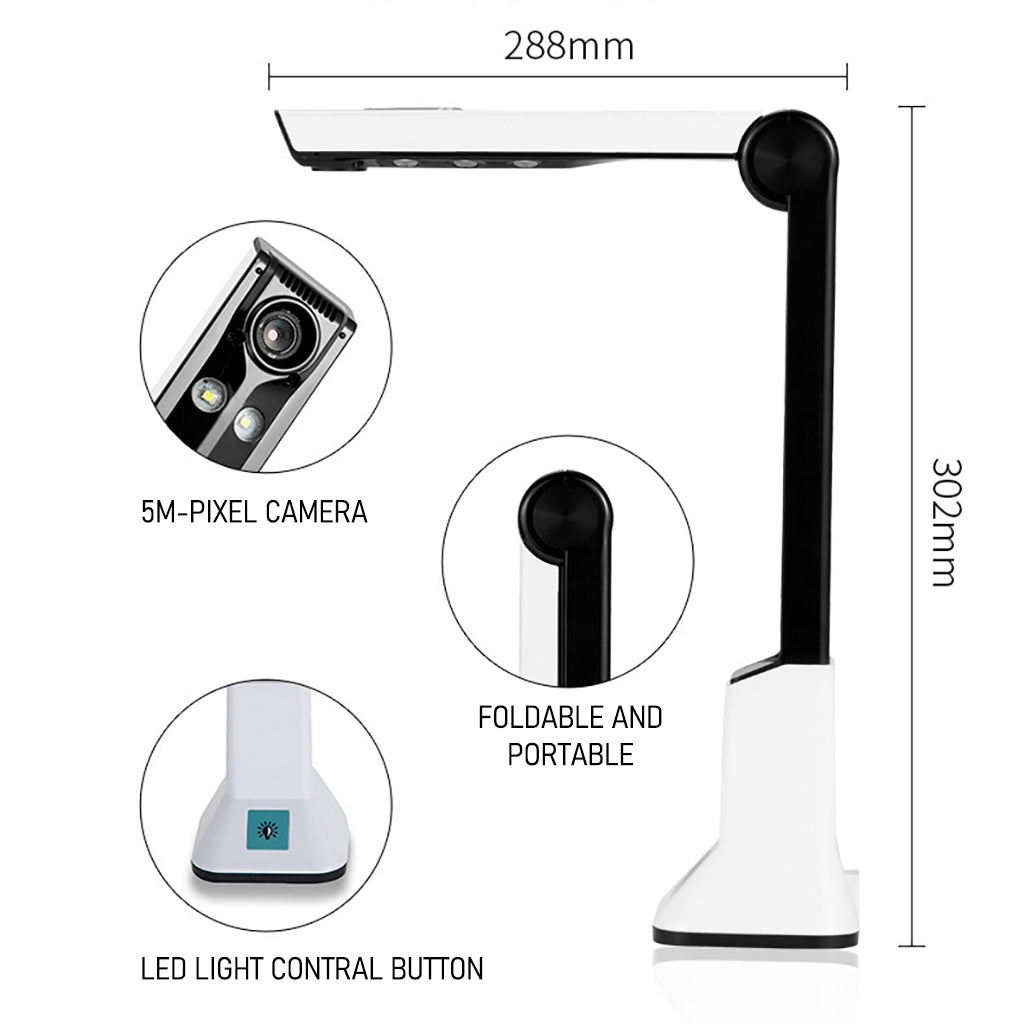 AKC501 - A4 Document Camera Scanner